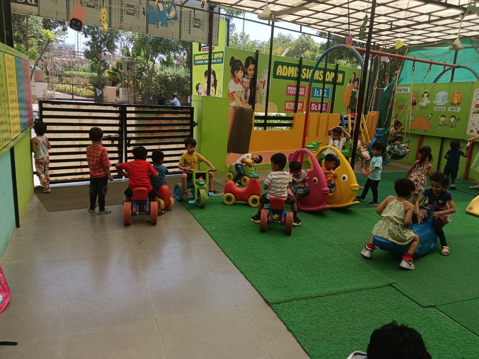 Children enjoying outdoor play